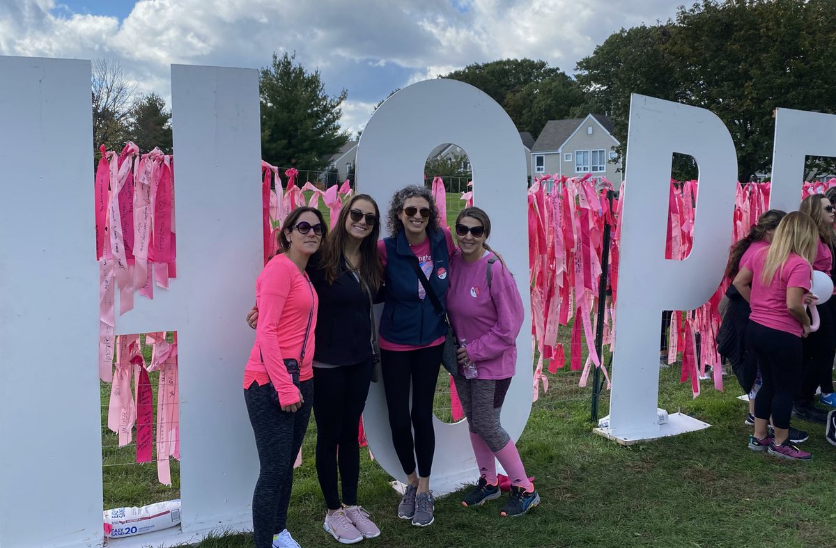 BierlyShari's tweet photo. @MAS_WP and @Ridgeway_WP representing. Beautiful day for a walk to honor my friends who are currently 💪🏼💪🏾💪🏿, who’ve survived, or have lost their battle with this disease.😔 #makingstrides #BreastCancerAwareness @MakingStrides #wpproud @WPTApresidents @pedulla_amy https://t.co/XHtd0HcdI8