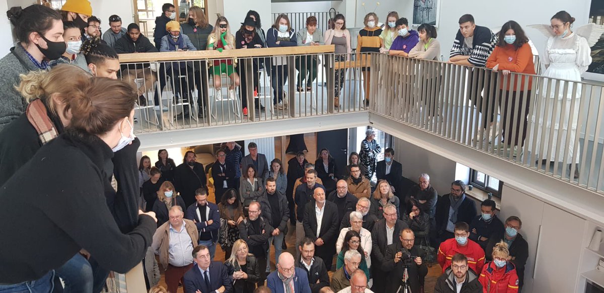 BonnaterreL's tweet photo. 300 visiteurs pour #LesTissages ce week-end à #Caudebec. Un élément supplémentaire et dorénavant incontournable pour l’attractivité et le rayonnement de notre ville et la belle école @Lanimea1 #Normandie #Rouen
Merci beaucoup 
@Thomas_Astruc @LecordierB pour votre présence ! https://t.co/gOLeXqv3wS