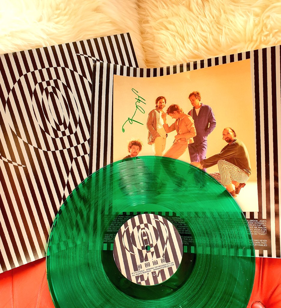 peelmrs's tweet photo. πππWhat a beauty - '9' by @PONDband, signed for me by the lovely #nickallbrook after his solo set at #RoughTradeEast πππ https://t.co/Z1fZcqWK8p