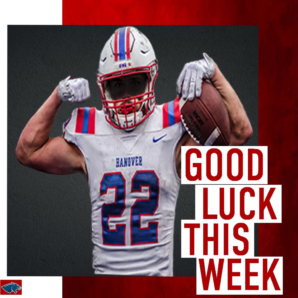 LukeHammons1's tweet photo. Had a great time visiting Hanover yesterday! Big thanks to @Coach_Jay53 and @CoachGault, congrats on the win! https://t.co/3y4FgfL3zU