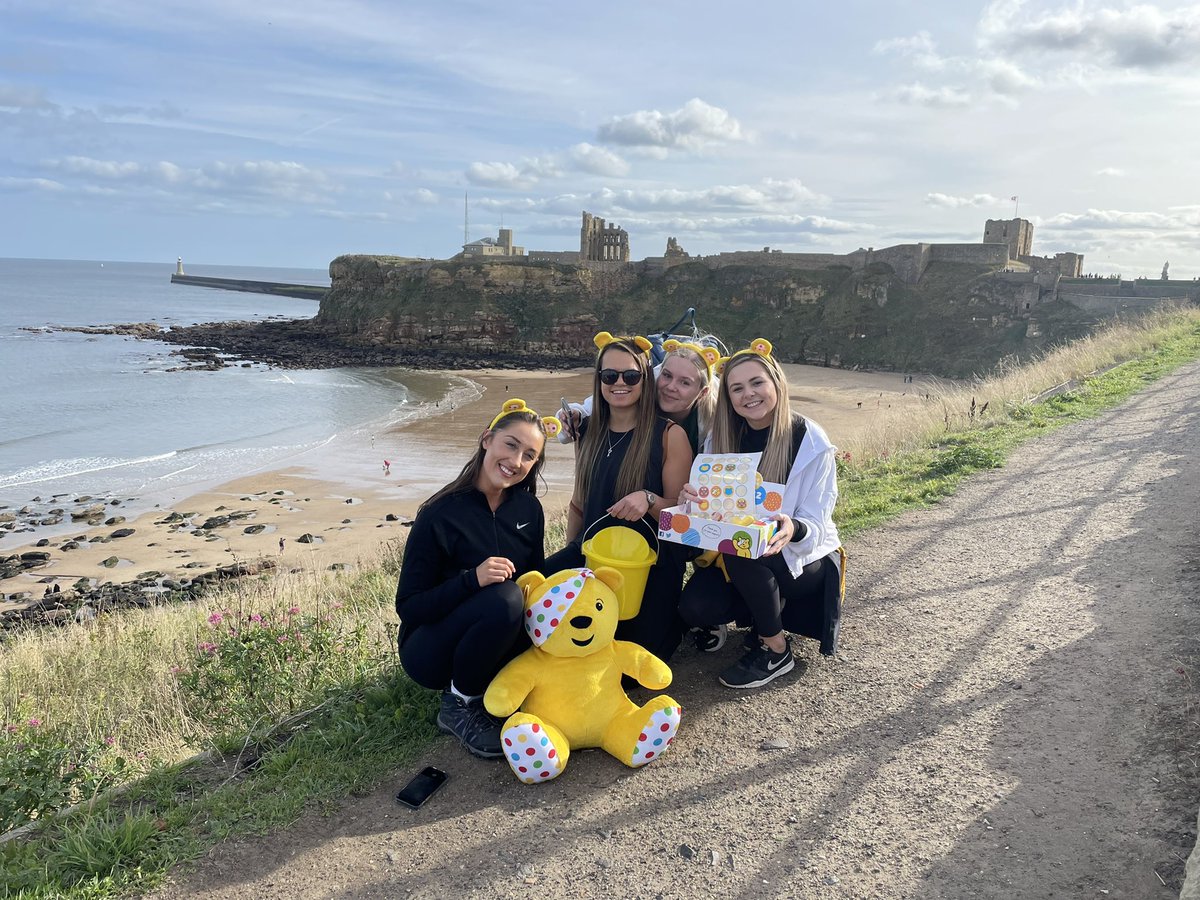A few snaps from last weekends charity walk from from Blyth to Tynemouth raising money for Children in Need. Text 836PUDSEY5 to 70085 to show your support and donate £5 #Pudsey