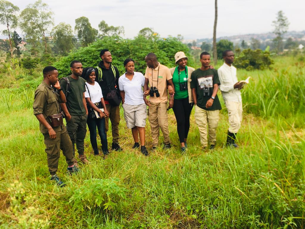 Today bird watching at Nyarutarama near Golf