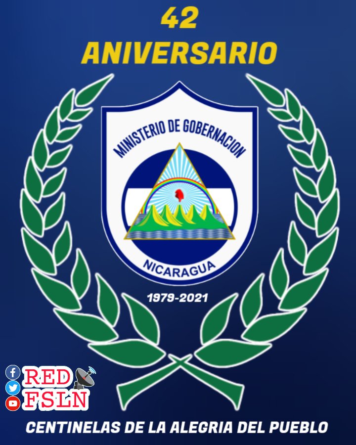 #FuerzaDePuebloQueVence Saludamos al MIGOB en su 42 aniversario de fundación

#42MIGOBCentinelaDelPueblo
#17Octubre