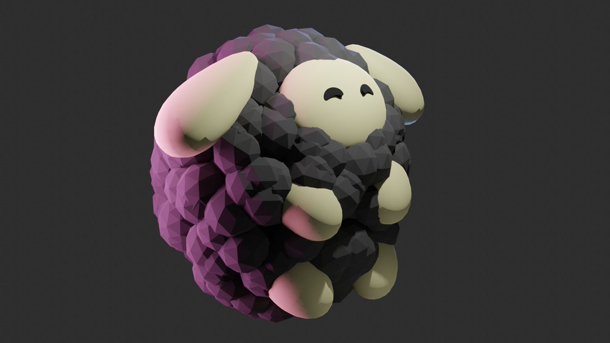 MeganeReyn's tweet photo. Little sheep 🐑🐑🐑
-
-
#comissionsopen #comission #cute #chibi #lowpolyart #lowpolycharacter #lowpoly #3d #3dcomissions #cutecharacters #art #sheep #3dart #3dartist #characterart #lowpoly3d #cuteart #cozy #blender3d #blender #soft #indie #Fluffy #animals #cycles https://t.co/i4ZIzCtP9M