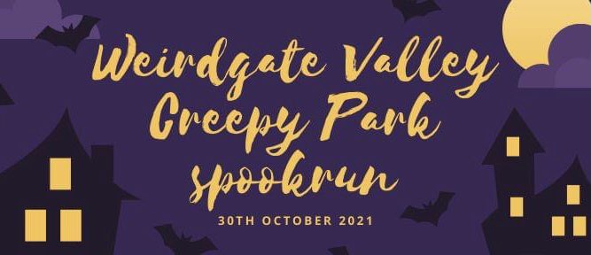 Woodgateparkrun's tweet photo. Here’s 🎃 to talk about, our 🦇-ty core team are planning a spooktacular event 13. It 👻 without saying we’ll be dressing fab-boo-lously! Is it 🧙🏻‍♀️-ful thinking to hope for a full roster? Skeletons would be a 🦴-us. Come along and get in the spirit; if you’ve got it haunt it! https://t.co/r8DxSQXT6a