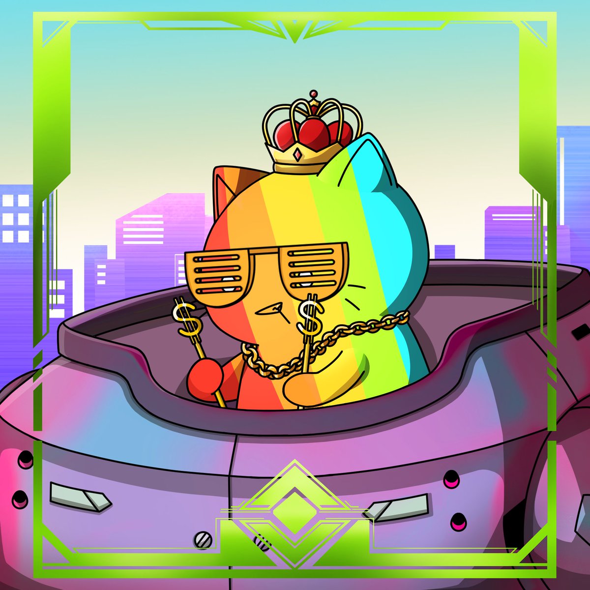 Ready for our Presale mint in less than 2hrs?? As a surprise, we are  thrilled to list exclusively on @SolanartNFT for the first 72hrs after  presale! As the premiere Solana NFT marketplace,