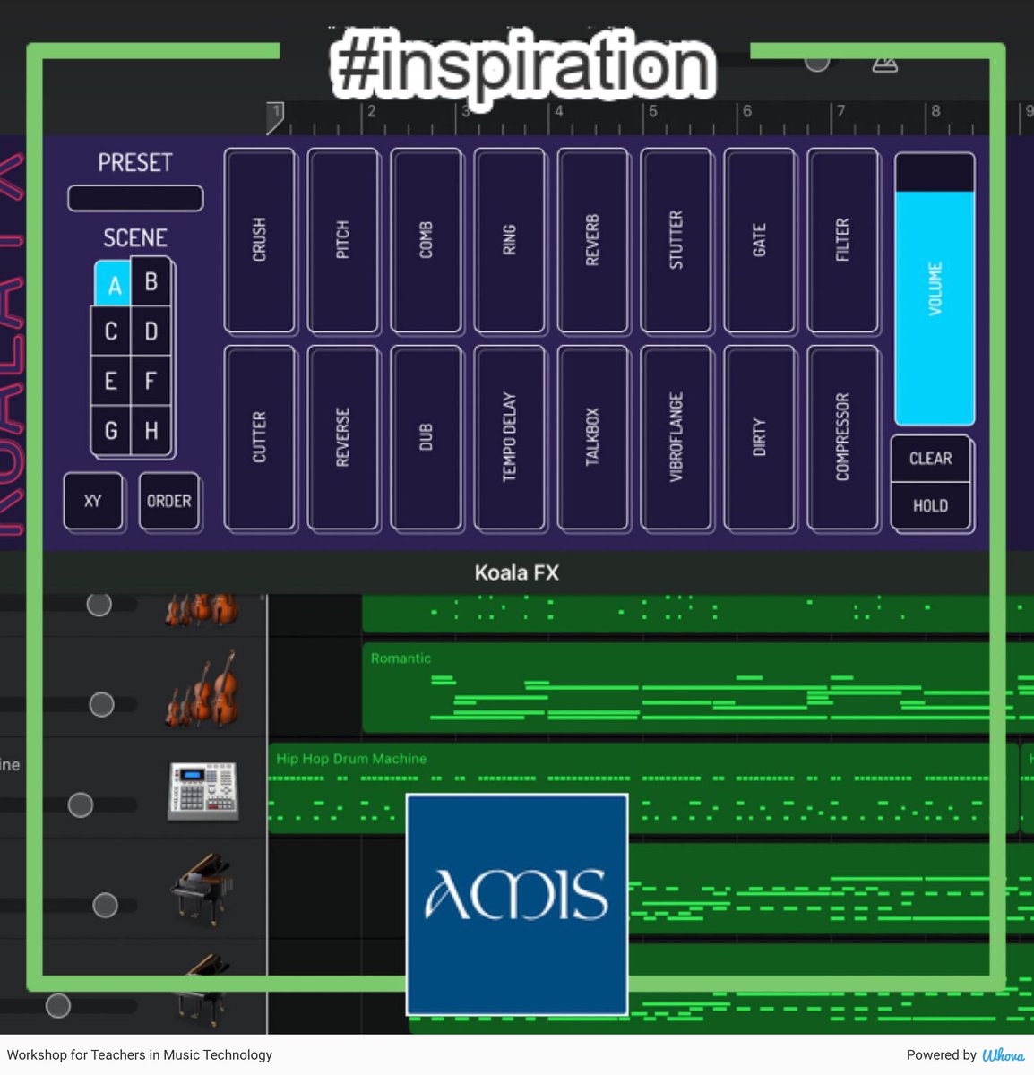 midstofinquiry's tweet photo. KoalaFx with #GarageBand #mtechsimplified #amistech #MusicTech
There’s a lot more to explore. Can’t wait to share my learnings with my students. I’m sure they are going to love it. #PYPChat #MYPChat Thank You @oismumbai @lisakatehughes for this opportunity. @Wrightstufmusic 🙌🏻 https://t.co/QG3dfnywXw