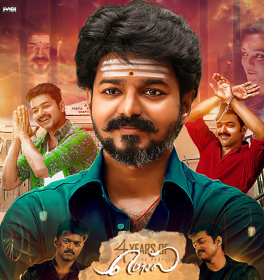 Team_TVCT's tweet photo. Celebrating #4YrsOfBlockbusterMersal ❤🔥

A Design by @ursjeganvj2 😍
#Team_TVCT 

#Mersal @Atlee_dir @arrahman @Hemarukmani1  

#Master #Beast @actorvijay https://t.co/XgxMF4WwUT