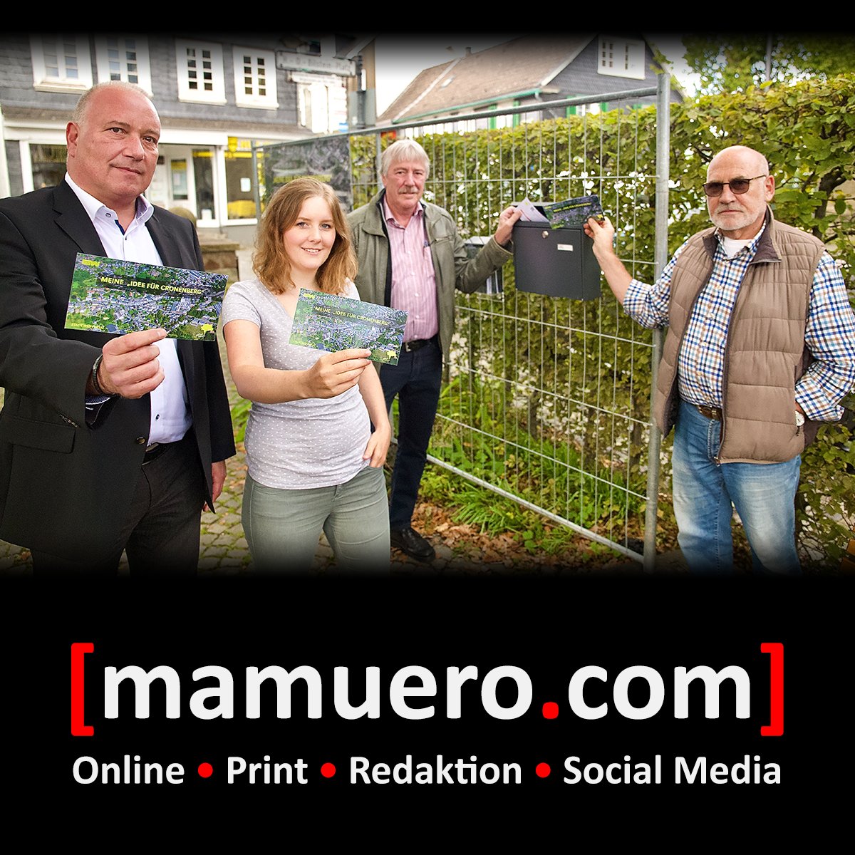 Alle Cronenberger sind bis 21. Oktober 2021 aufgerufen, im Rahmen der Bürgerbeteiligung Ideen für ein „Cronenberg 2030“ einzureichen – entweder unter talbeteiligung.de oder per Postkarte auf dem Bilstein-Platz. #Online #Print #Redaktion #SocialMedia

link.cronenberger-woche.de/34x