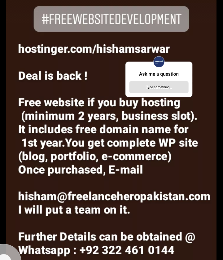 786RIAZKHAN's tweet photo. R/Concerned.
#FreewebsiteDevelopment
#planitcons
#websitedevelopment 
#wordpresswebsite 
#portfolio #ecommerce #blog https://t.co/BA0yAHpdCO