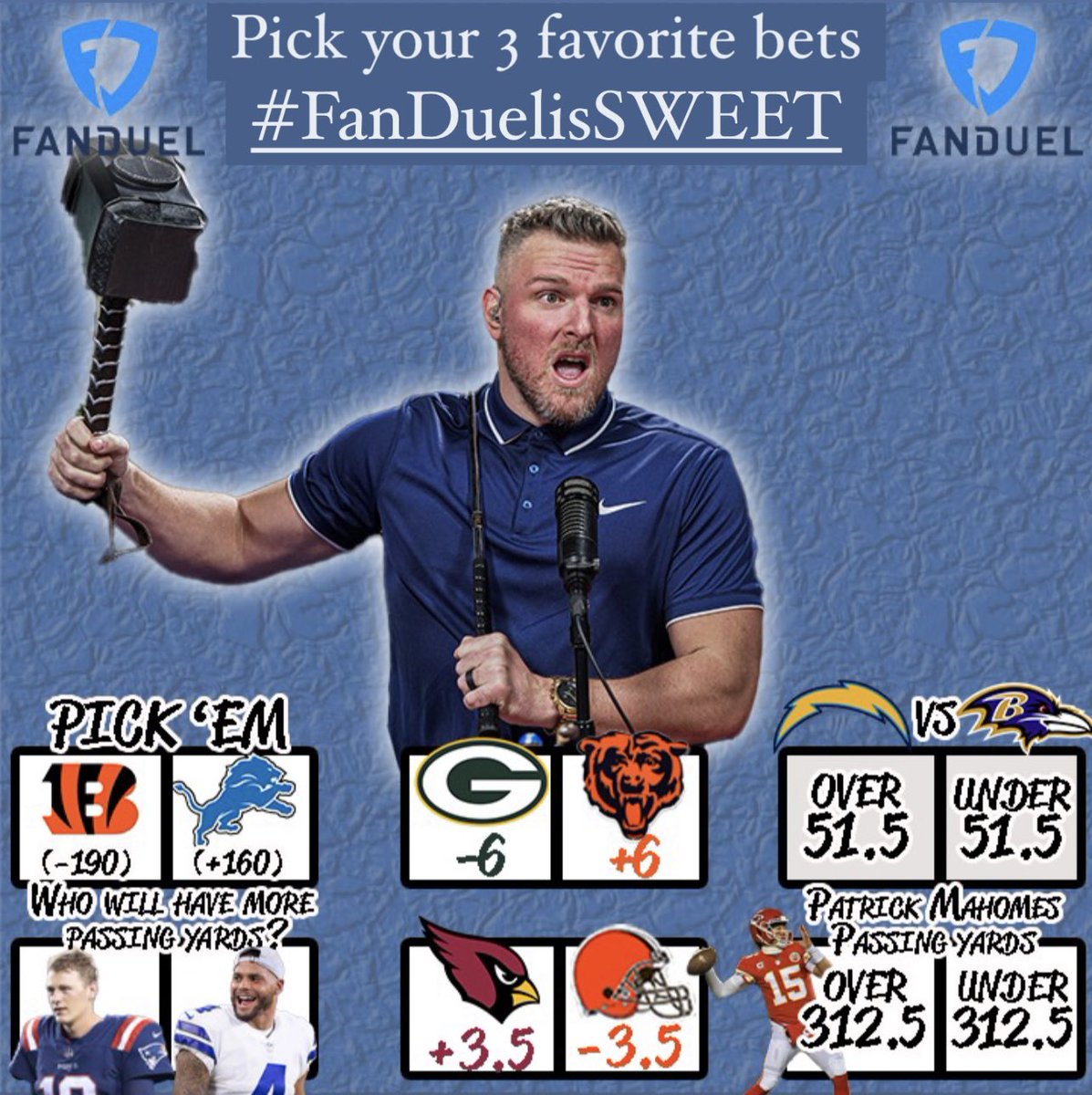 Pat McAfee tweet media