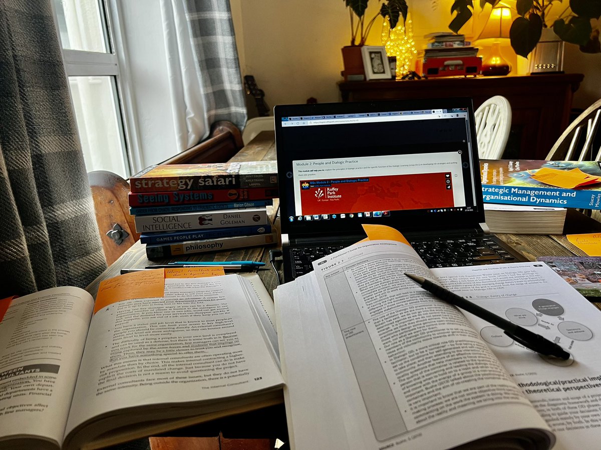 Matthew Darlow (@leornian_md) on Twitter photo Not gonna lie, finding time to fit study in is really not easy at the moment. First time I have sat with my assignments on the weekend and not begrudged doing it. It’s actually feeling quite therapeutic! 🎩‘s off to those trying to balance work/study&home. U got this <a href="/RoffeyPark/">Roffey Park Institute</a> Not gonna lie, finding time to fit study in is really not easy at the moment. First time I have sat with my assignments on the weekend and not begrudged doing it. It’s actually feeling quite therapeutic! 🎩‘s off to those trying to balance work/study&home. U got this <a href="/RoffeyPark/">Roffey Park Institute</a>
