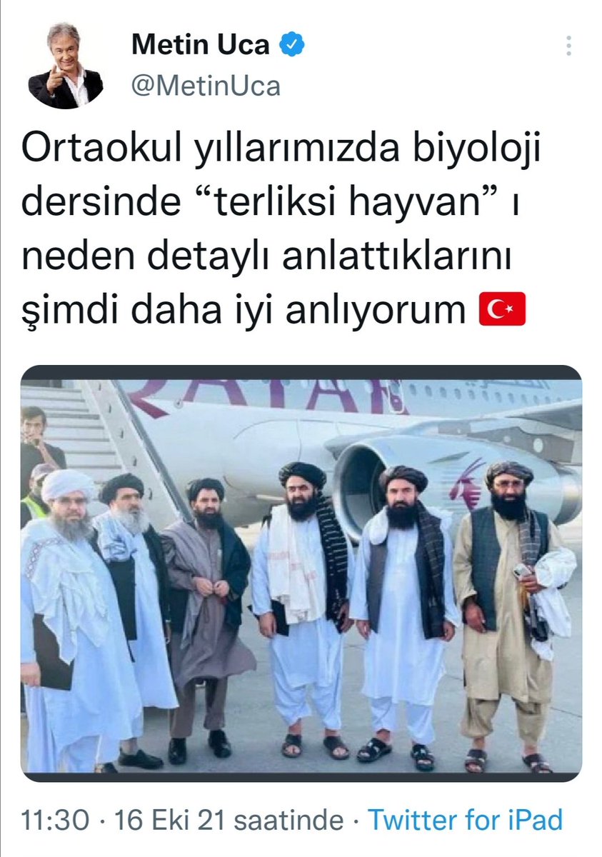 Kendilerine has kıyafetler içerisindeki bu adamlar eğer Hristiyan olsaydı, Yahudi olsaydı, Budist olsaydı, Amerikalı Amiş olsaydı ya da ne bileyim Kanadalı Menonit falan olsaydı asla ama asla böyle birşey söylemeyeceğini hepimiz biliyoruz...