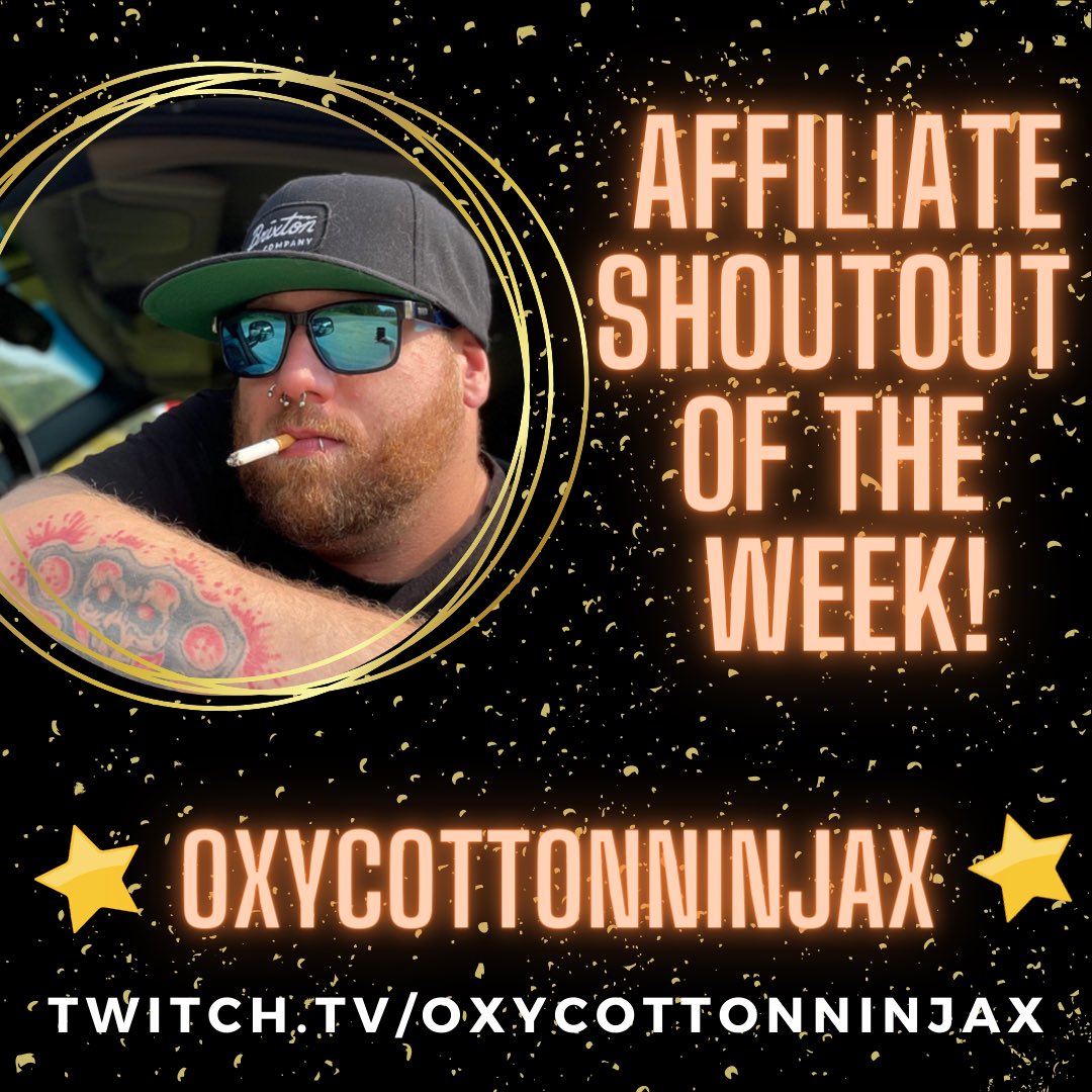 TheCircleLurk's tweet photo. This weeks affiliate shout out of the week is Oxy! He is a huge part of the discord and his support doesn’t go unnoticed! Check him out at https://t.co/cXgYvdaokw #twitch #twitchaffiliate #streamer #shoutoutoftheweek #circlelurk #discord #discordserver https://t.co/eaWhnkvn7g