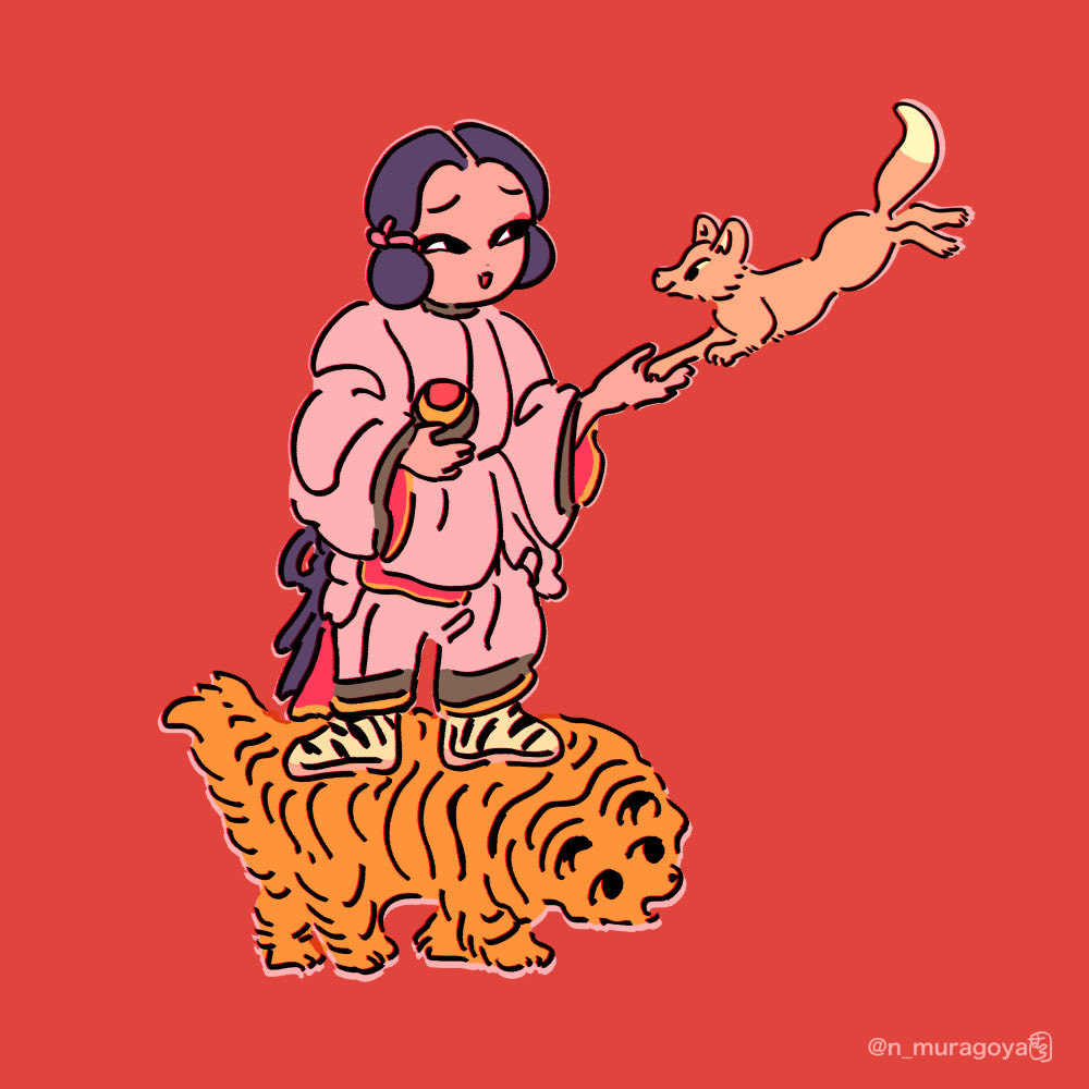 「今日美術館で見た絵 」|中村杏子🦊委託5/31まで愛と狂気のマーケットのイラスト