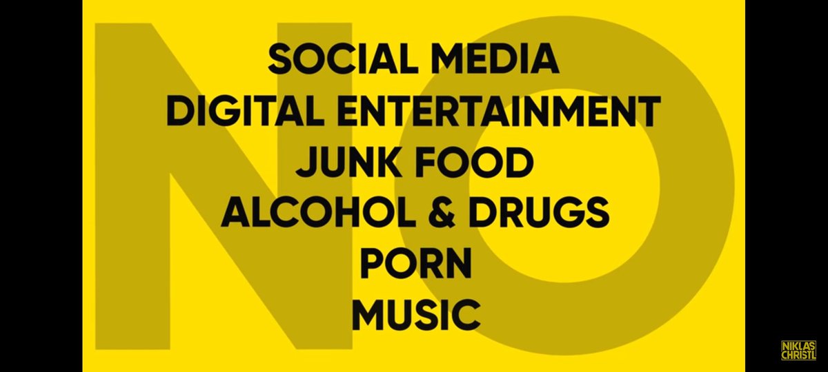 DivySaqti's tweet photo. Fuck. Fuck. Fuck.
This is so legit except the no part.
I took this ss out of a YouTube video titled dopamine detox. And somehow adulting to me is all about these below mentioned things. https://t.co/ilFPZLcdMm