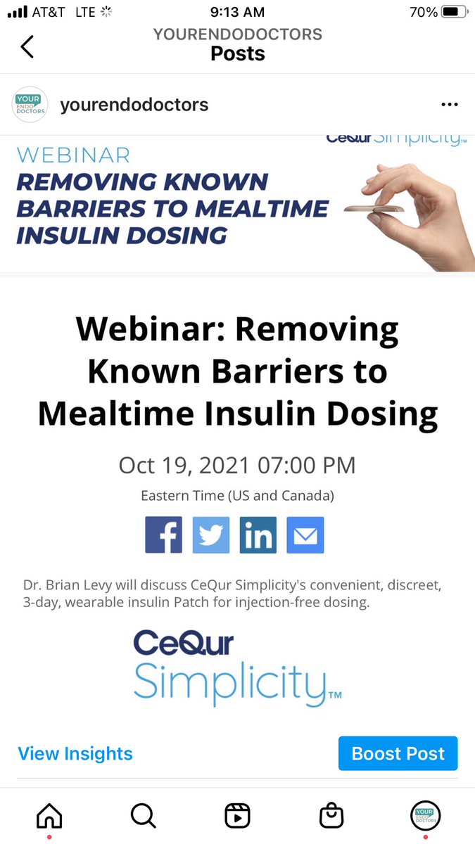 yourendodoctors's tweet photo. The new 3 day premeal insulin patch pump. Learn more about CeQur. @CeQur @EndoJournalClub @InsulinpumpM #insulin Sponsored post. https://t.co/gwzfdcV6ZB