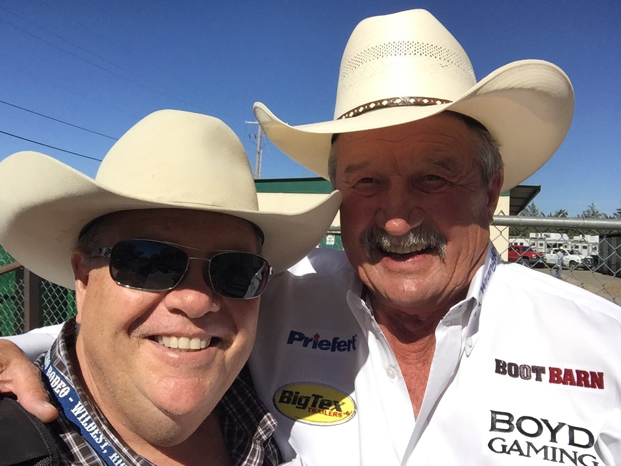 Happy 74th birthday to the GOAT rodeo announcer, the pride of Winnemucca and Hall of Famer Bob Tallman. 