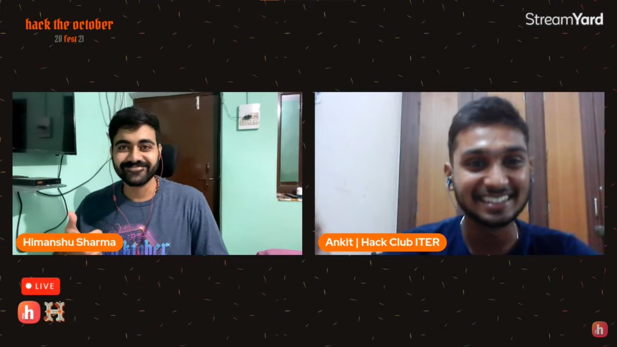 hackclubiter's tweet image. We had really a great session with @_SharmaHimanshu on #opensource and #flutter.
Those who have missed, you can watch it here: youtube.com/watch?v=YH3bLc…
@flutterchd @IndiaFlutter @FlutterDev