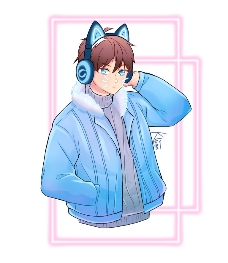 brokoliyangbroke 🥦🇵🇸 on X: RT @BoBoiBoy: angry cat headphones #byme  #joiningthetrend  / X