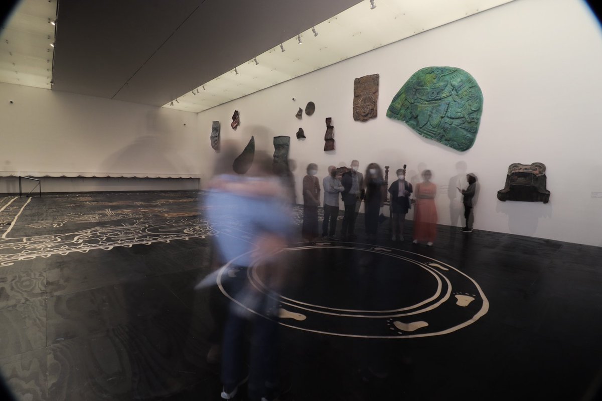 CulturaUNAM's tweet photo. 👁 Además, no te pierdas en el @muacunam la exposición, recién inaugurada, “Amarantus”, que presenta parte de la producción de la artista #MarianaCastilloDeball en las últimas dos décadas. 👉Permanecerá hasta el 1 de mayo de 2022. #CulturaUNAM #lCCU https://t.co/vmit3yPMX7