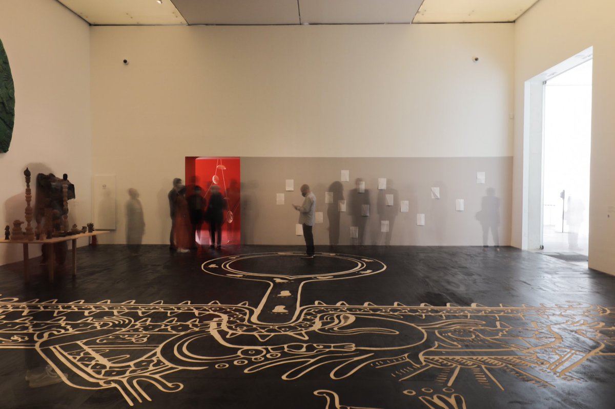 CulturaUNAM's tweet photo. 👁 Además, no te pierdas en el @muacunam la exposición, recién inaugurada, “Amarantus”, que presenta parte de la producción de la artista #MarianaCastilloDeball en las últimas dos décadas. 👉Permanecerá hasta el 1 de mayo de 2022. #CulturaUNAM #lCCU https://t.co/vmit3yPMX7