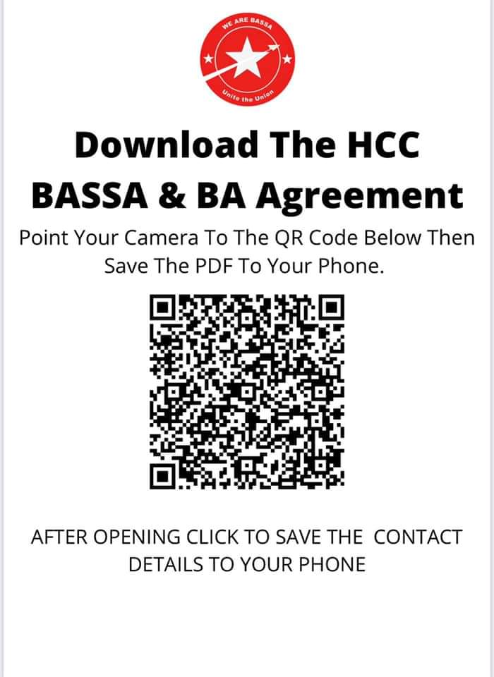 doloreselee's tweet photo. π±You can now transfer your Unite membership to BASSA, access our contact details and download our HCC BASSA and BA Agreement using these codes β€π€π€
@BASSA_2000
#ShareTheCode https://t.co/9INmX3OMnM