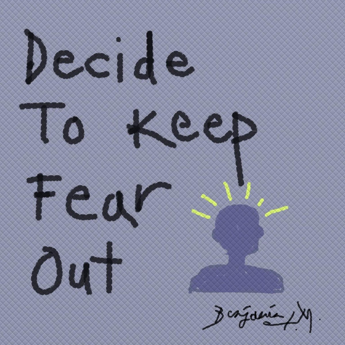 BenjaminLM's tweet photo. #quotesdaily #positivemindset #nofear #mindpower #benjaminlm https://t.co/t4HotFIxSC