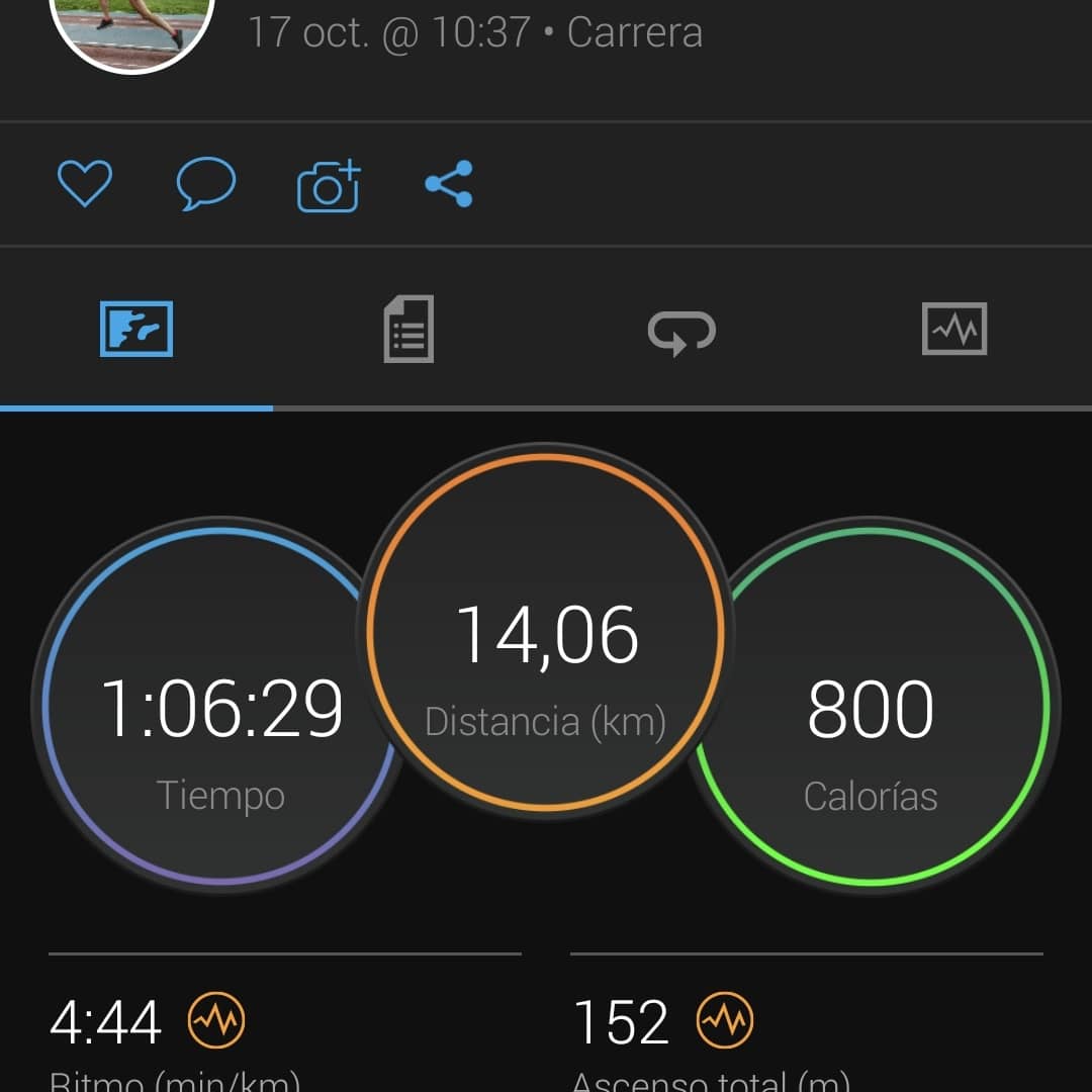karolinagar's tweet photo. Hoy es uno de esos días en los que según empiezas a correr estas deseando volverte a casa. Pero he tirado de cabeza y corazón y al final he podido sacar un buen entreno. 14kms por la Dehesa Boyal...lo que me gusta una cuesta!!
#ASICSfrontrunnerSpain 
#ASICSrunning 
#NOOSATRI13 https://t.co/1qKoemMPdf