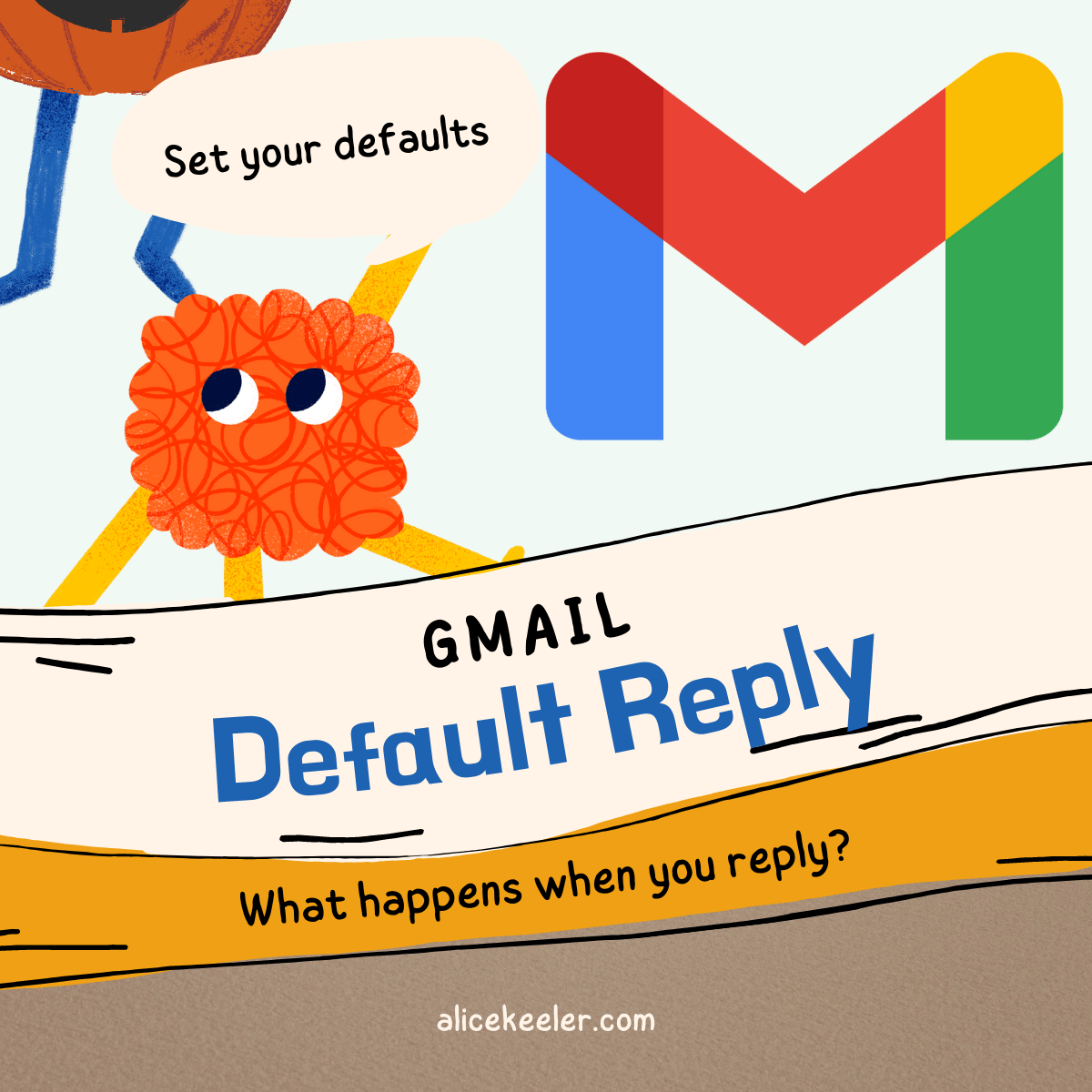 alicekeeler's tweet photo. Gmail: Default Reply Behavior 
Avoid reply all! Go into the settings of Gmail and set the default to reply to sender instead of reply to all as the default. 
 #gmail #GoogleEDU

https://t.co/IsIPh9VKWe https://t.co/CY4tULHB2z