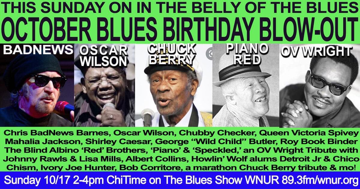 We put the pedal to the medal with <a href="/TerryAbrahamson/">Terry Abrahamson</a> at the controls this week, blasting out a big ol bag of birthday blues for a crisp autumn day. Tune in 2-4 pm 89.3 fm in Chicagoland or stream it on your doohickey at wnur.org