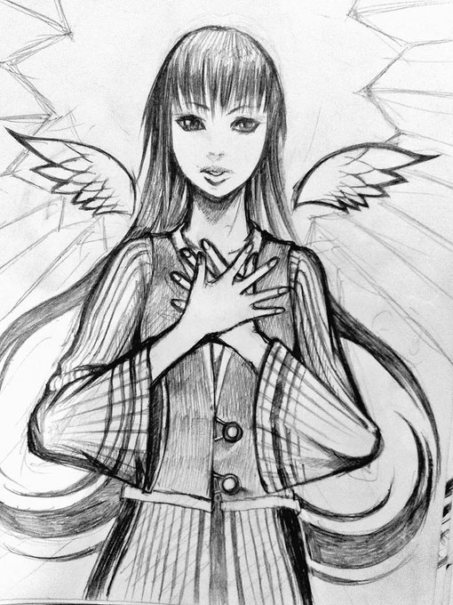 以前描いたモノ⑤

#イラスト 
#illustration 
#オリジナル 
#Original 
#過去絵 