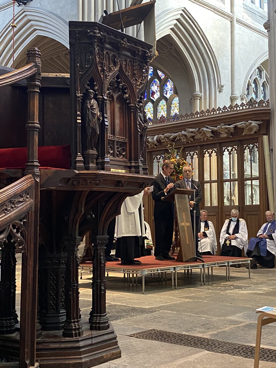 BathwellsCBA's tweet photo. So thrilled to be here at the special service celebrating the #Footprintproject amazing to hear from everyone who has helped renew @bathabbey fantastic 👏 #church #heritage #somerset #bath @VolunteerBANES @HeritageFundUK @HeritageFundL_S @BenBirchallUK @BathWells @HE_SouthWest https://t.co/ifMGyVxVzf