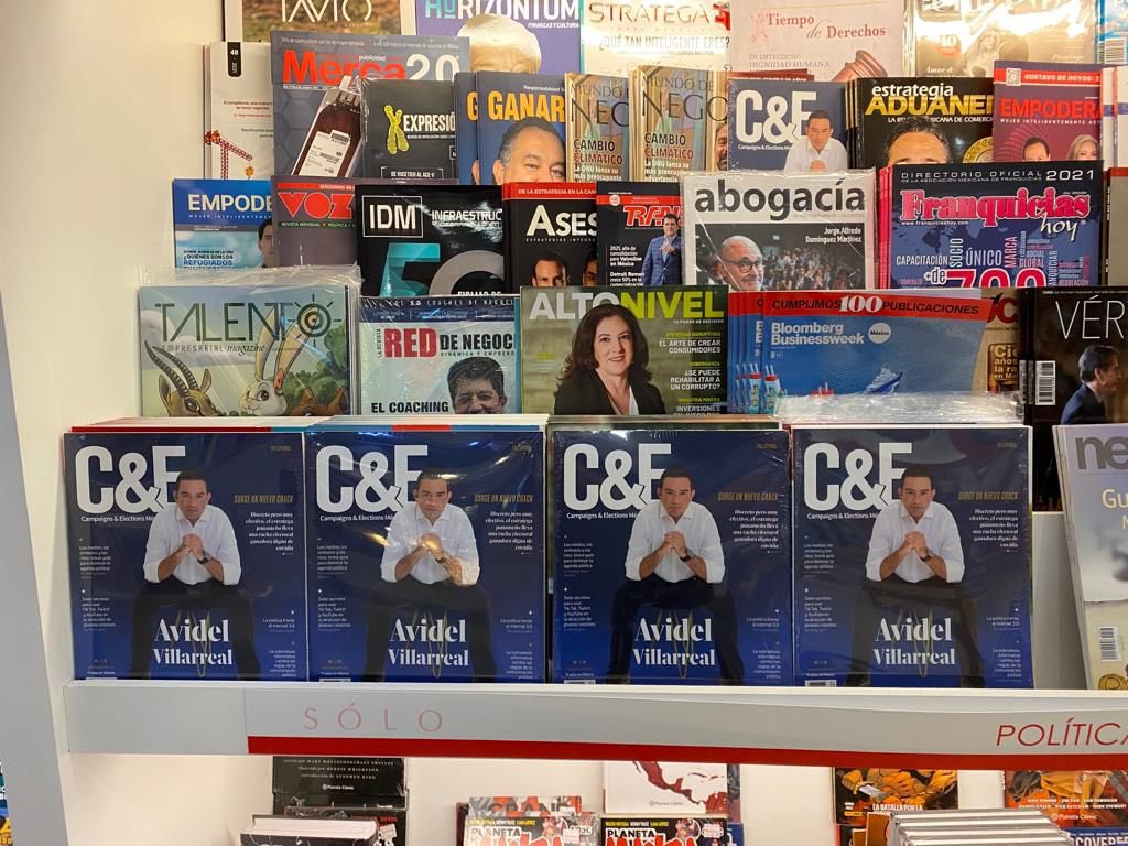 avidelvg's tweet image. Agradezco a @CE_Mexico la oportunidad de honrarme con su portada este mes de octubre, donde compartí el sistema #InmersiónTotal que implementamos desde #AVG21 para obtener triunfos electorales.🗳🏆✅

Mi agradecimiento también a @solosanborns , #CityMarket y #WalmartExpress.