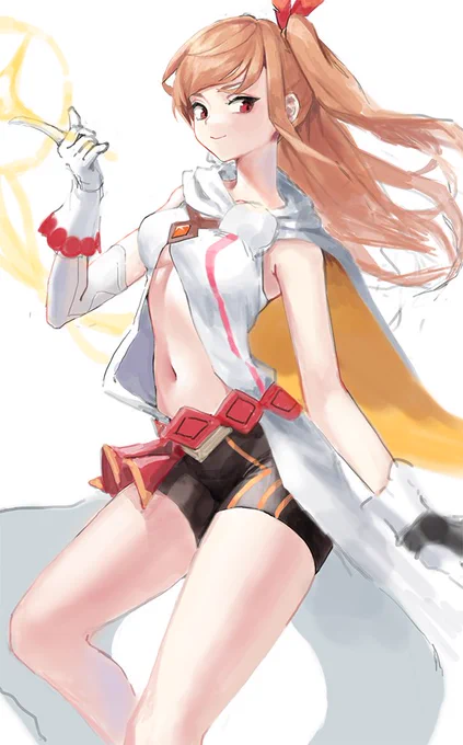 簡略化した髪の練習肌は塗りすぎたかもつい描き込んでなんとかしようとしてしまう 