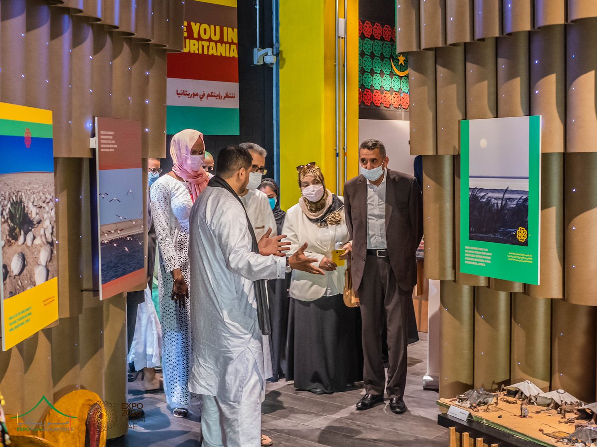 زيارة المدير العام للألسكو للجناح الموريتاني في معرض دبي 2020

Visite de Monsieur Mohamed ould Aamar, Directeur Général d’ALECSO en image
