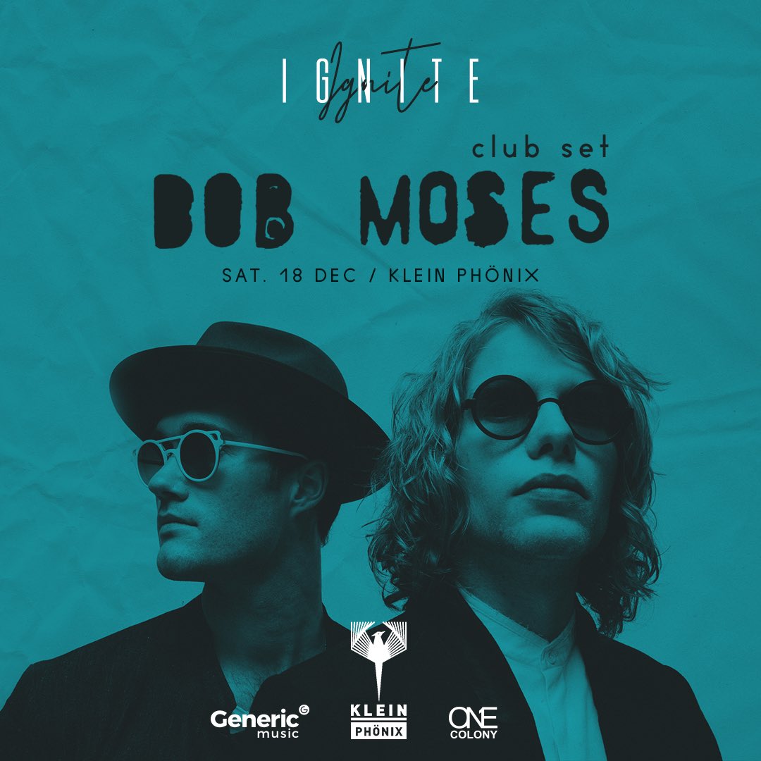 onecolony's tweet photo. Tom Howie ve Jimmy Vallance'den oluşan yetenekli ikili Bob Moses,18 Aralık Cumartesi günü Klein Phönix’te sahne alıyor!
@genericmusicist işbirliğiyle sevenlerine  heyecan verici Bob Moses deneyimini yaşatmaya geliyorlar.Avantajlı biletler için https://t.co/1bge5SI3N9 https://t.co/6FSr5hAjAk