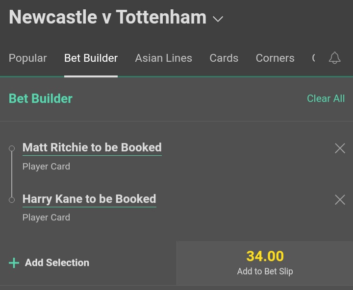 Amigo_Classics's tweet image. Newcastle vs Tottenham:

18+ gambleresponsibly

#NEWTOT #EPL