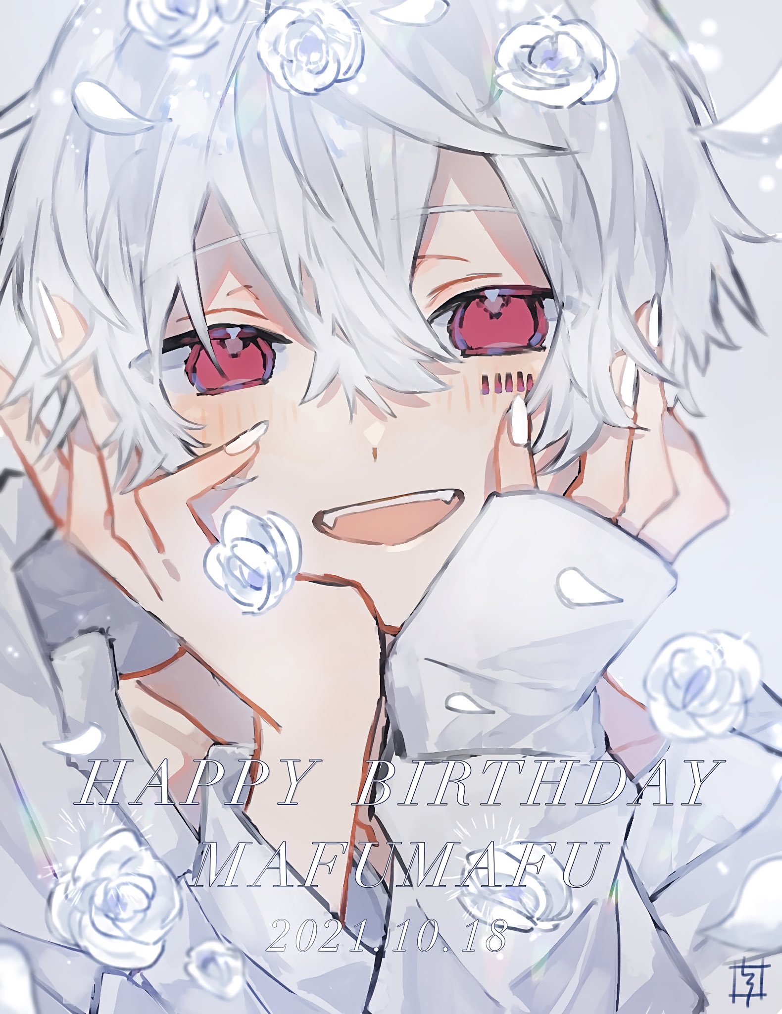 しろかわ まふまふさんお誕生日おめでとうございます まふまふ誕生祭21 まふあーと T Co Mxynihybr7 Twitter