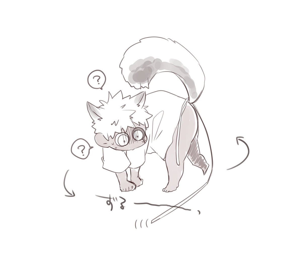 どうにもならなくて困っているげゆねこ 