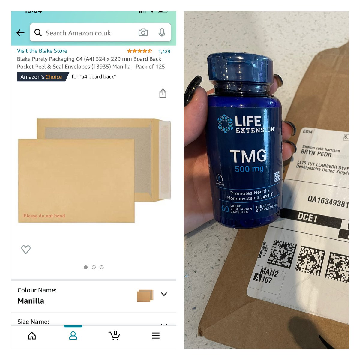 How <a href="/AmazonUK/">Amazon.co.uk</a> do I order envelopes but get sent dietary pills!? #offended 😂