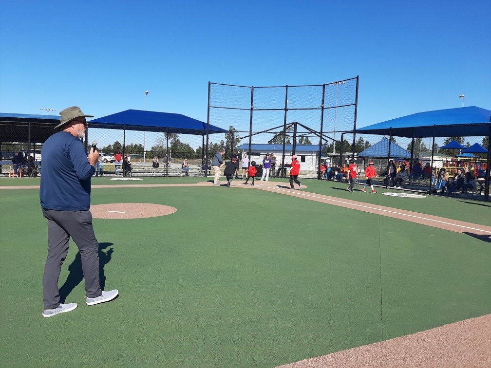 Our guys had a great time helping out at the Miracle League Games yesterday! Extremely well ran organization.