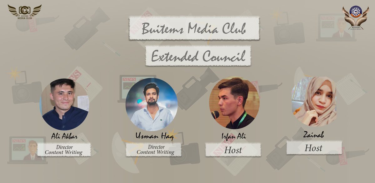 MediaClub_B's tweet photo. We’re happy to announce the directories for Media club. Congratulations and good luck to all the new directors from the club. https://t.co/WWtQ5fQgaT