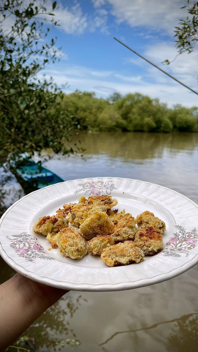 ChefTZac's tweet photo. This Oyster Masala Rava Fry that we had freshly prepared on the banks of the Sal River in the south Goan fishing village of Assolna is a testament to the fact that Goans make some of the best rava frys in the country. #COTRGoa https://t.co/bIaxvWqNz1