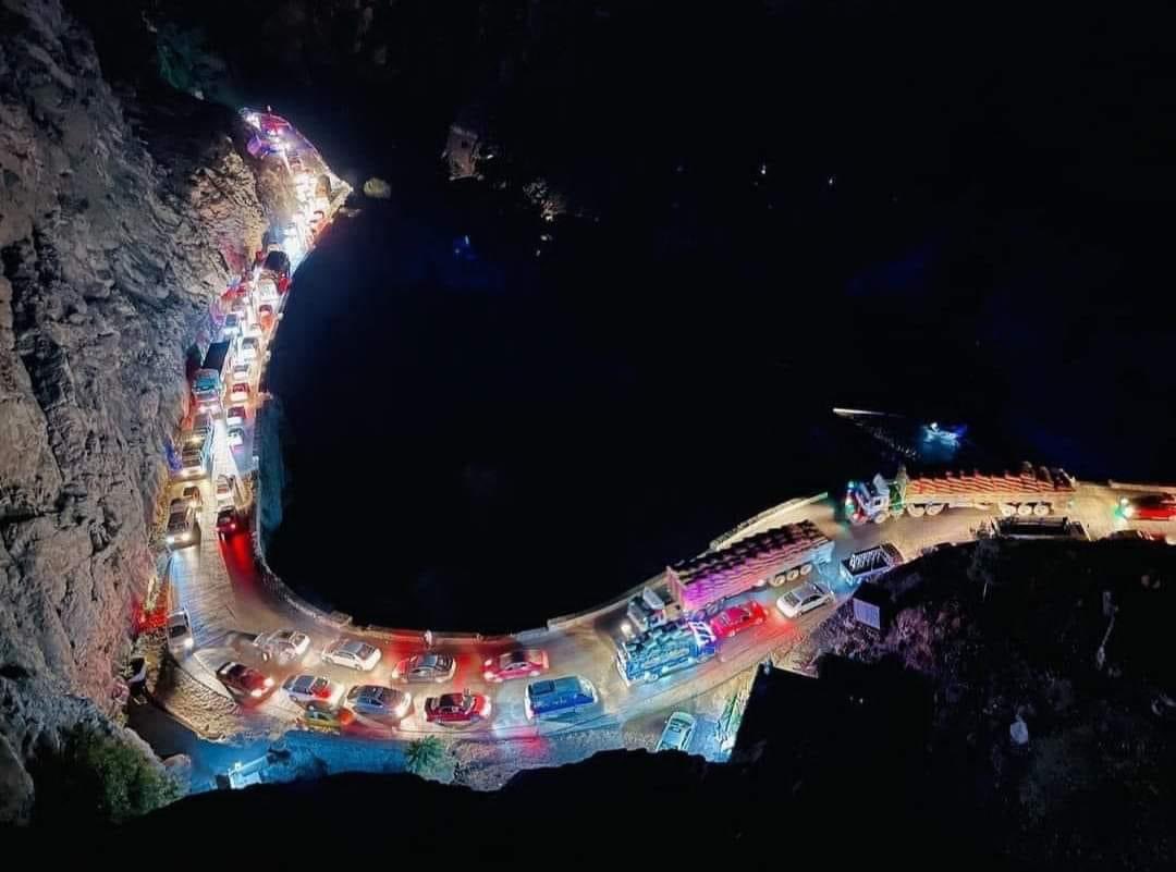 #Mahipar - #Kabul- #Jalalabad Highway Night view, once upon a time when there was a #FreeAfghanistan