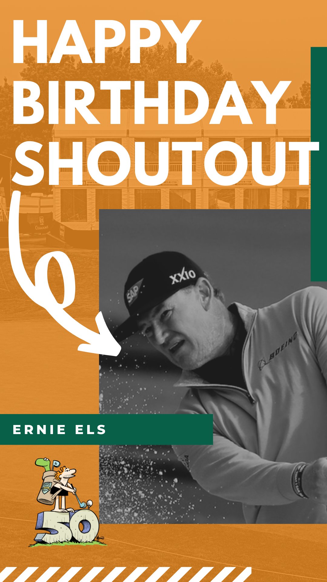 Happy Birthday to Ernie Els! 
