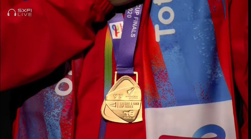 Medali emas beregu Major Events untuk Indonesia pertama dalam 19 tahun

#ThomasCup2020