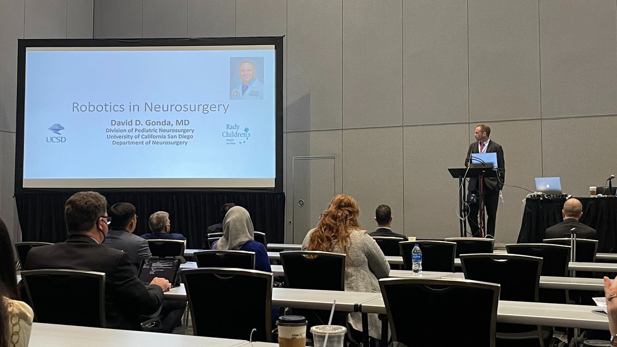 UC San Diego Neurological Surgery (@ucsdneurosurg) on Twitter photo "Robots won’t replace #neurosurgeons. They augment our work, and maximize our strengths." <a href="/DavidGondaMD/">David Gonda</a> provides an overview of #robotics in #neurosurgery at #2021CNS and predicts robots will only become more integrated into the OR workflow. "Robots won’t replace #neurosurgeons. They augment our work, and maximize our strengths." <a href="/DavidGondaMD/">David Gonda</a> provides an overview of #robotics in #neurosurgery at #2021CNS and predicts robots will only become more integrated into the OR workflow.