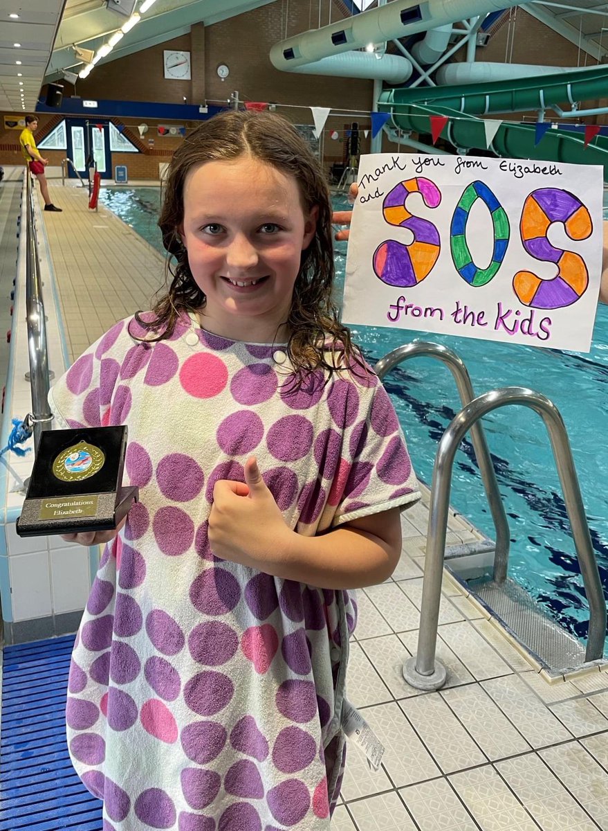 SwimAlton's tweet photo. Well done to Elizabeth who swam 144 lengths this morning to raise money for SOS For The Kids choir as they will be travelling to perform at the UN Climate Change Conference (COP26). https://t.co/uQvze803zK