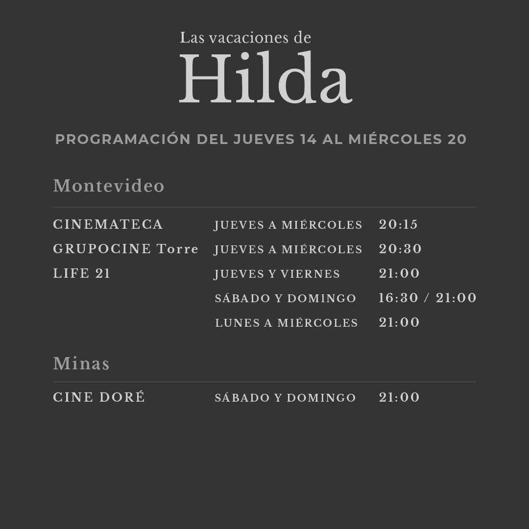 alvarezneme's tweet photo. Recomendación: No se la pierdan en el cine. https://t.co/79VEiIFoQT